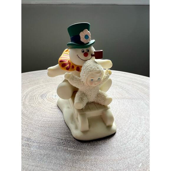 Department 56 Snowbabies Fun With Frosty The Snowman Figure 2003 - Picture 1 of 10